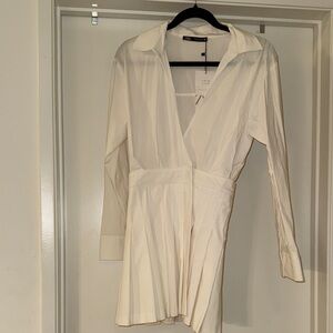 Zara Classic White Blouse